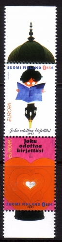 FINNLAND MI-NR. 1655-1656 POSTFRISCH(MINT) EUROPA CEPT 2003 - PLAKATKUNST ZD HOCH