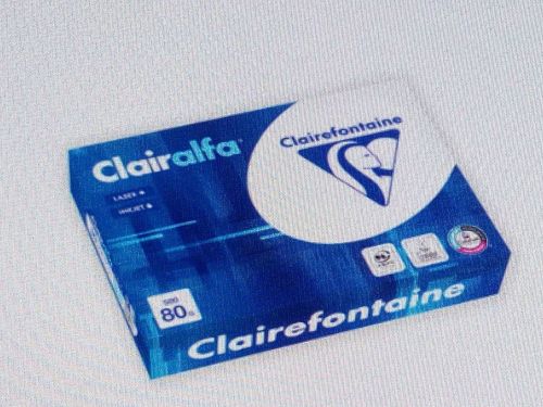 500 BLATT KOPIERPAPIER CLAIRALFA DIN A 4 WEISS 80g