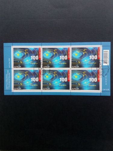 SCHWEIZ MI-NR. 2101 GESTEMPELT(USED) KLEINBOGEN EUROPA 2009 ASTRONOMIE