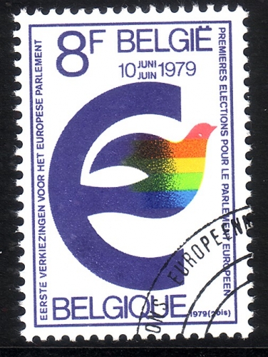 BELGIEN MI-NR. 1976 o MITLÄUFER 1979 - DIREKTWAHL zum EUROPÄISCHEN PARLAMENT