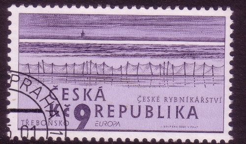 TSCHECHISCHE REPUBLIK MI-NR. 289 GESTEMPELT(USED) EUROPA 2001 WASSER