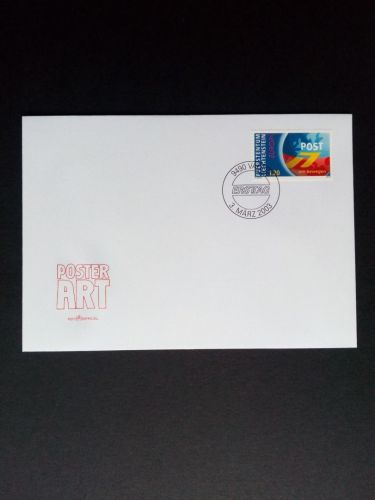 LIECHTENSTEIN MI-NR. 1310 FDC EUROPA 2003 PLAKATKUNST