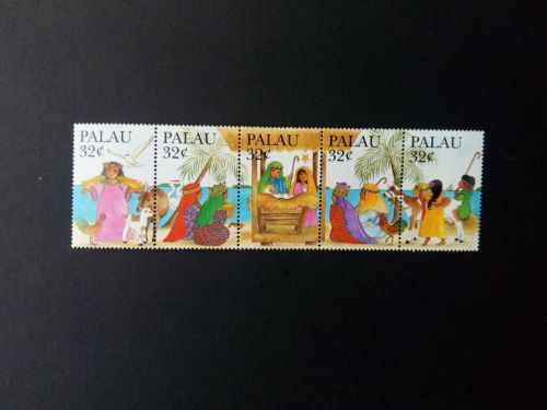 PALAU MI-NR. 970-974 POSTFRISCH(MINT) WEIHNACHTEN 1995