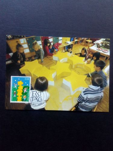 LIECHTENSTEIN MI-NR. 1234 MAXIMUMKARTE EUROPA 2000 STERNE