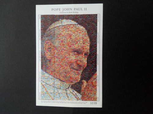 PALAU MI-NR. 1836-1843 POSTFRISCH(MINT) 80. GEBURTSTAG VON PAPST JOHANNES PAUL II 2000
