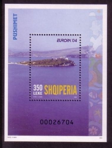ALBANIEN BLOCK 150 POSTFRISCH(MINT) EUROPA 2004 FERIEN
