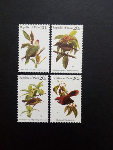 PALAU MI-NR. 5-8 POSTFRISCH(MINT) VÖGEL 1983 TAUBE