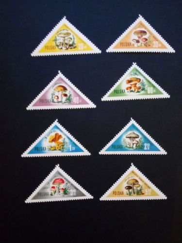 POLEN MI-NR. 1093-1100 POSTFRISCH(MINT) PILZE 1959 PFIFFERLING STEINPILZ