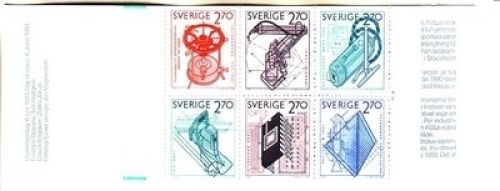 SCHWEDEN MH 99 POSTFRISCH(MINT) MADE IN SWEDEN STAUBSAUGER INDUSTRIEROBOTER PETROLEUMKOCHER