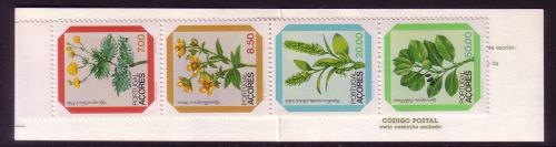 AZOREN MH 1 POSTFRISCH(MINT) BLUMEN HAHNENFUSS HYAZINTHE MAIRE