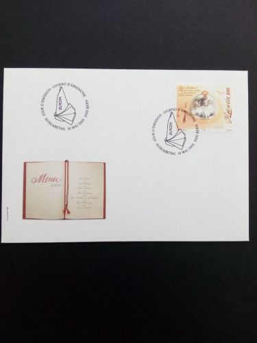 SCHWEIZ MI-NR. 1927 FDC EUROPA 2005 GASTRONOMIE