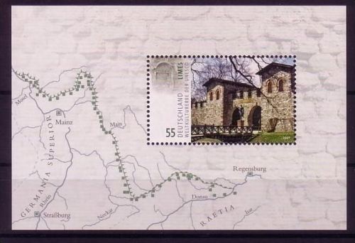 DEUTSCHLAND BLOCK 72 POSTFRISCH(MINT) UNESCO KULTURERBE 2007 LIMES