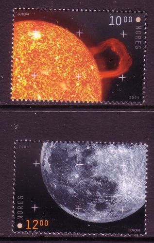 NORWEGEN MI-NR. 1686-1687 POSTFRISCH(MINT) EUROPA 2009 ASTRONOMIE