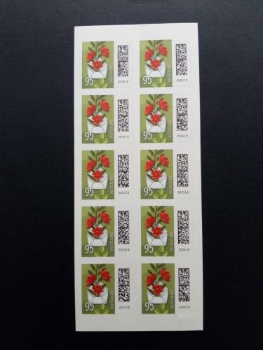 Gültige Frankaturware Deutschland 0,95 Folienblatt 150 mit QR-Code selbstklebend x 98 %