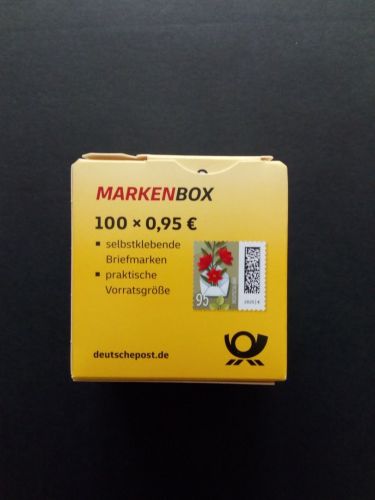 DEUTSCHLAND MARKENBOX MIT 100 x MI-NR. 3903 POSTFRISCH POSTPREIS 95,00 € VERSANDKOSTEN SPAREN