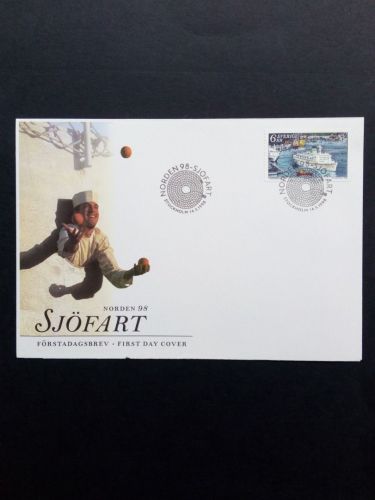SCHWEDEN MI-NR. 2062 FDC NORDEN 1998 SEEFAHRT SCHIFF