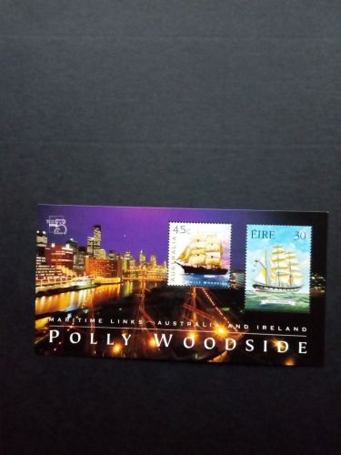 IRLAND BLOCK 32 POSTFRISCH(MINT) BRIEFMARKENAUSSTELLUNG AUSTRALIA`99 PARALLELAUSGABE MIT AUSTRALIEN SCHIFFE