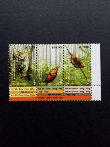NIUAFO`OU-INSEL MI-NR. 554-556 POSTFRISCH(MINT) SCHMETTERLING 2014