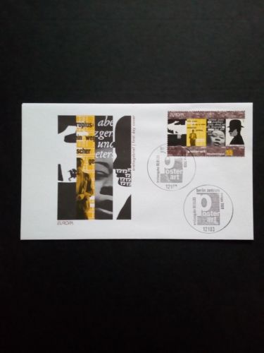 DEUTSCHLAND MI-NR. 2336 FDC EUROPA 2003 PLAKATKUNST