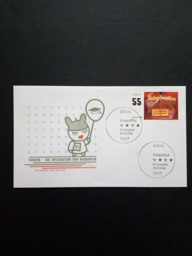 DEUTSCHLAND MI-NR. 2535 FDC EUROPA 2006 INTEGRATION