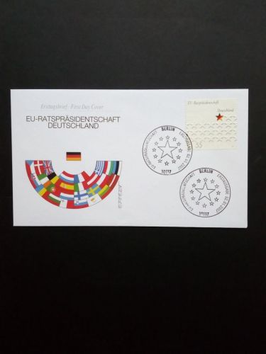 DEUTSCHLAND MI-NR. 2583 FDC MITLÄUFER 2007 EU RATSPRÄSIDENTSCHAFT