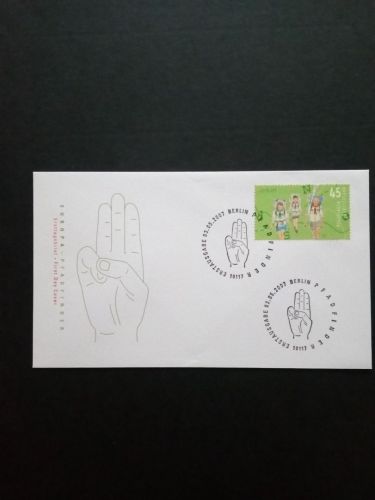 DEUTSCHLAND MI-NR. 2600 FDC EUROPA 2007 PFADFINDER