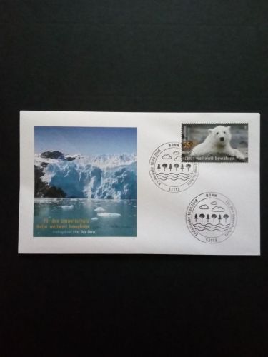 DEUTSCHLAND MI-NR. 2656 FDC EISBÄR KNUT UMWELTSCHUTZ 2008