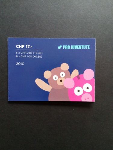 SCHWEIZ MH 0-161 GESTEMPELT(USED) PRO JUVENTUTE 2010 KIND UND GELD TEDDY