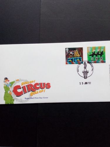 GROSSBRITANNIEN MI-NR. 2004-2005 FDC EUROPA 2002 ZIRKUS