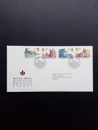 GROSSBRITANNIEN MI-NR. 1396-1399 I FDC BURGEN WINDSOR STEMPEL BERKSHIRE