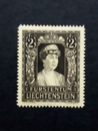 LIECHTENSTEIN MI-NR. 256 POSTFRISCH(MINT) TOD VON FÜRSTIN ELSA 1947