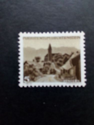LIECHTENSTEIN MI-NR. 284 POSTFRISCH(MINT) GEMEINDEN UND LANDSCHAFTEN 1949