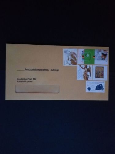 DEUTSCHLAND 100 POSTZUSTELLUNGSUMSCHLÄGE(PZU) ZU 5,62 € POSTPREIS 562,00 € VERSANDKOSTEN SPAREN FRANKATURWARE