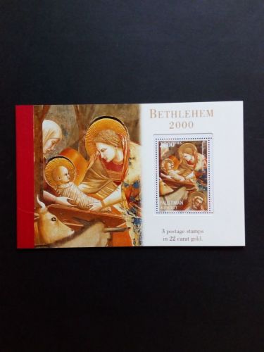 PALÄSTINA MH MIT MI-NR. 153-155 GEBURTSTAG VON JESUS CHRISTUS 2000
