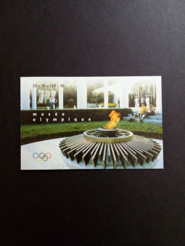 SCHWEIZ INTERNATIONALES OLYMPISCHES KOMITEE (IOC) 10 x MH mit MI-NR. 1-2 POSTFRISCH(MINT)