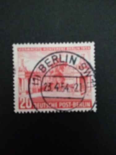 BERLIN MI-NR. 116 GESTEMPELT(USED) VIERMÄCHTE-KONFERENZ KLEISTPARK 1954