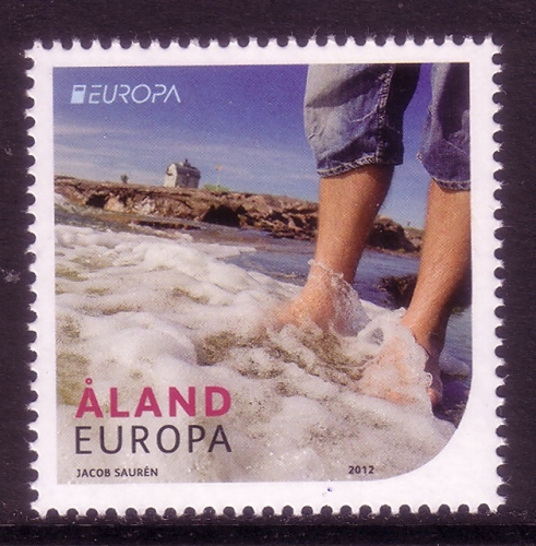 ALAND MI-NR. 358 POSTFRISCH(MINT) EUROPA 2012 BESUCHE STRAND