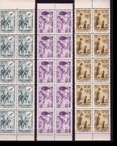 TÜRKEI 10 x MI-NR. 1827-1829 POSTFRISCH(MINT) 15 JAHRE UNICEF