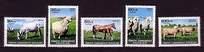 TÜRKEI MI-NR. 1919-1923 POSTFRISCH(MINT) HOFTIERE 1964 RIND ZIEGE PFERD