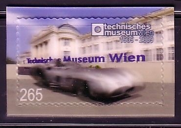 ÖSTERREICH BLOCK 49 POSTFRISCH(MINT) TECHNISCHES MUSEUM WIEN MERCEDES 2009