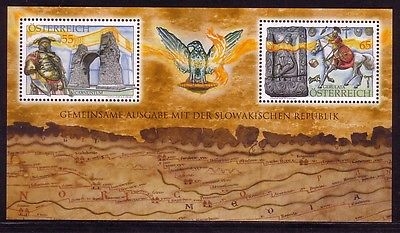 ÖSTERREICH BLOCK 53 POSTFRISCH(MINT) GEMEINSCHAFTSAUSGABE MIT DER SLOWAKISCHEN REPUBLIK