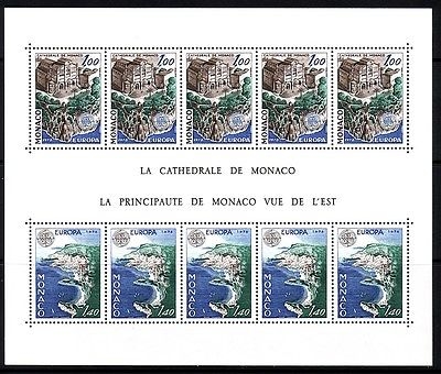 MONACO BLOCK 12 POSTFRISCH EUROPA CEPT 1978 BAUDENKMÄLER