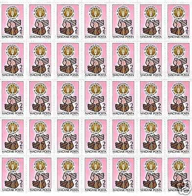 UNGARN MI-NR. 3509 A POSTFRISCH(MINT) BOGENTEIL (35) WELTERNÄHRUNGSTAG 1981 - FAO