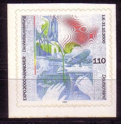 DEUTSCHLAND MI-NR. 2112 POSTFRISCH(MINT) EXPO 2000 HANNOVER SELBSTKLEBEND