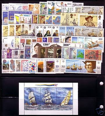 EUROPA CEPT JAHRGANG 1992 POSTFRISCH(MINT) ohne Blöcke - KOLUMBUS