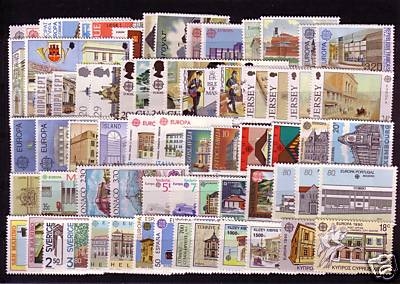EUROPA CEPT JAHRGANG 1990 POSTFRISCH OHNE BLÖCKE POSTALISCHE EINRICHTUNGEN
