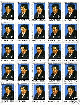 UNGARN MI-NR. 3354 A POSTFRISCH(MINT) BOGEN ZSIGMOND MORICZ - SCHRIFTSTELLER 1979