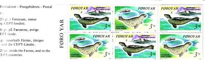 FÄRÖER MH 5 POSTFRISCH(MINT) SEEHUNDE KEGELROBBE 1992