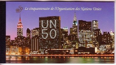 UNO GENF MH 1 POSTFRISCH(MINT) 50 JAHRE UNO