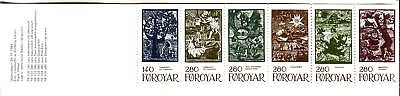 FÄRÖER MH 2 POSTFRISCH(MINT) MÄRCHENILLUSTRATIONEN 1984